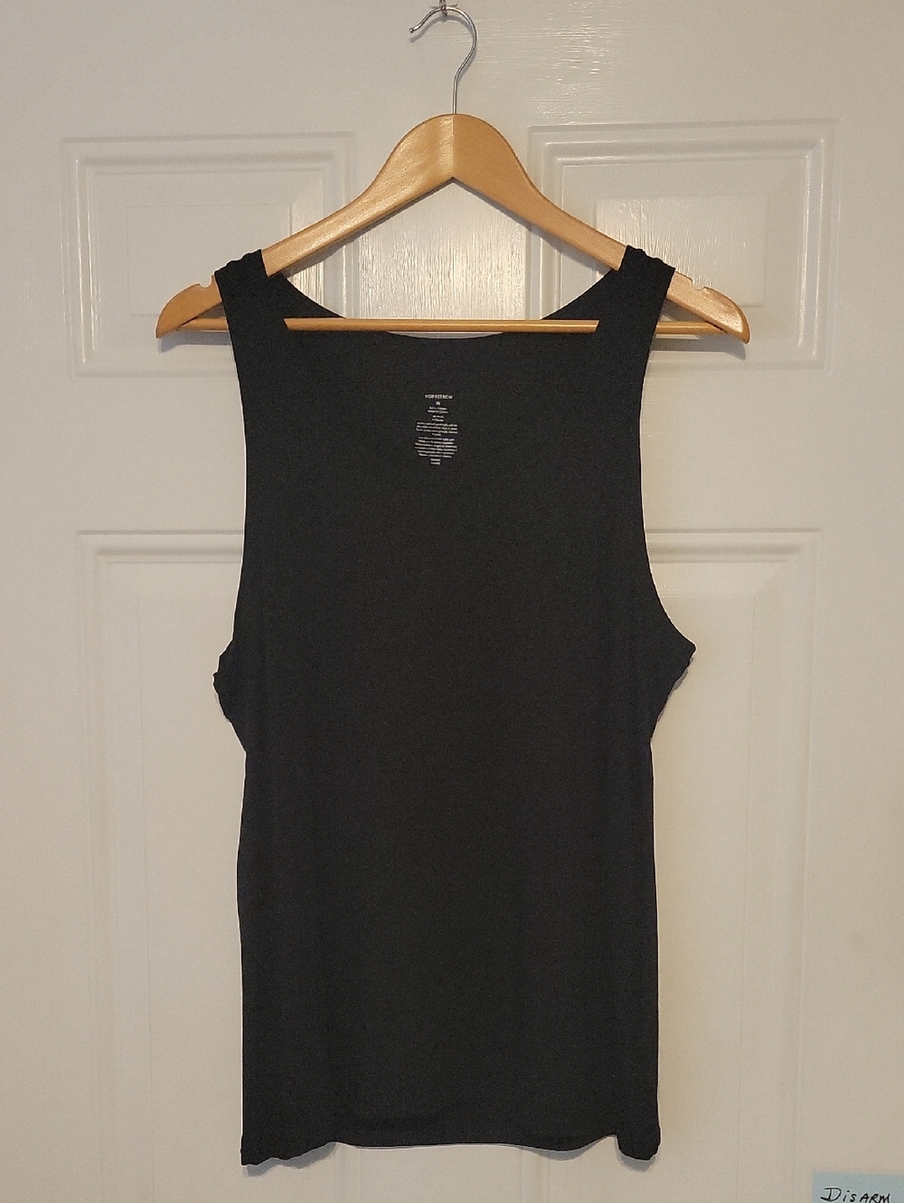 Nordstrom Black Crewneck Tank Top - NWOT